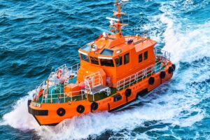 POYNTING antennas ensure reliable connectivity for large rescue boats, enabling seamless communication and internet access for marine and coastal operations. Images are used for visual representation purposes only. These images may not be downloaded, copied, or used in any form without prior permission.