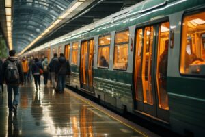 POYNTING antennas ensure reliable connectivity for busy subway trains, providing seamless communication and internet access in underground tunnels and high-traffic urban environments. Images are used for visual representation purposes only. These images may not be downloaded, copied, or used in any form without prior permission.