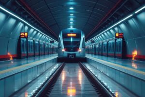 POYNTING antennas ensure reliable connectivity for subway trains and underground mining operations, providing seamless communication in tunnels and challenging environments. Images are used for visual representation purposes only. These images may not be downloaded, copied, or used in any form without prior permission.