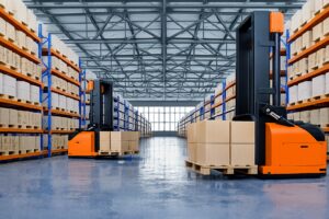 POYNTING Industrial IoT antenna solution for smart warehouse automation and robotic connectivity