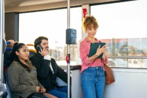 POYNTING antenna solution for transport and mobility connectivity inside a public transportation environment