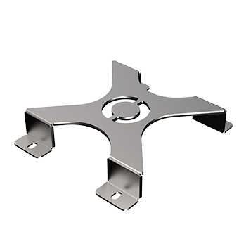 BRKT-75 featured view of stainless steel router and antenna mount