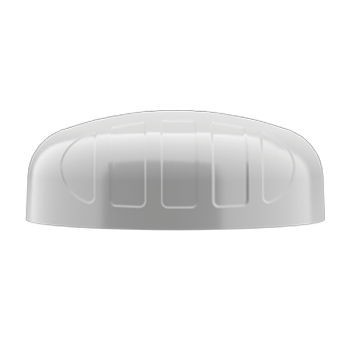 A-PUCK-0012-V1-01,2-in-1 Transportation & IoT/M2M Antenna,Wi-Fi MIMO Antenna White Side View