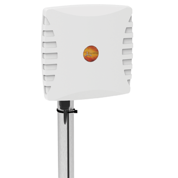 A-WLAN-0061-V1,Uni-Directional, Dual-Band Wi-Fi Antenna; (4x4 MIMO),Directional Wi-Fi Front View